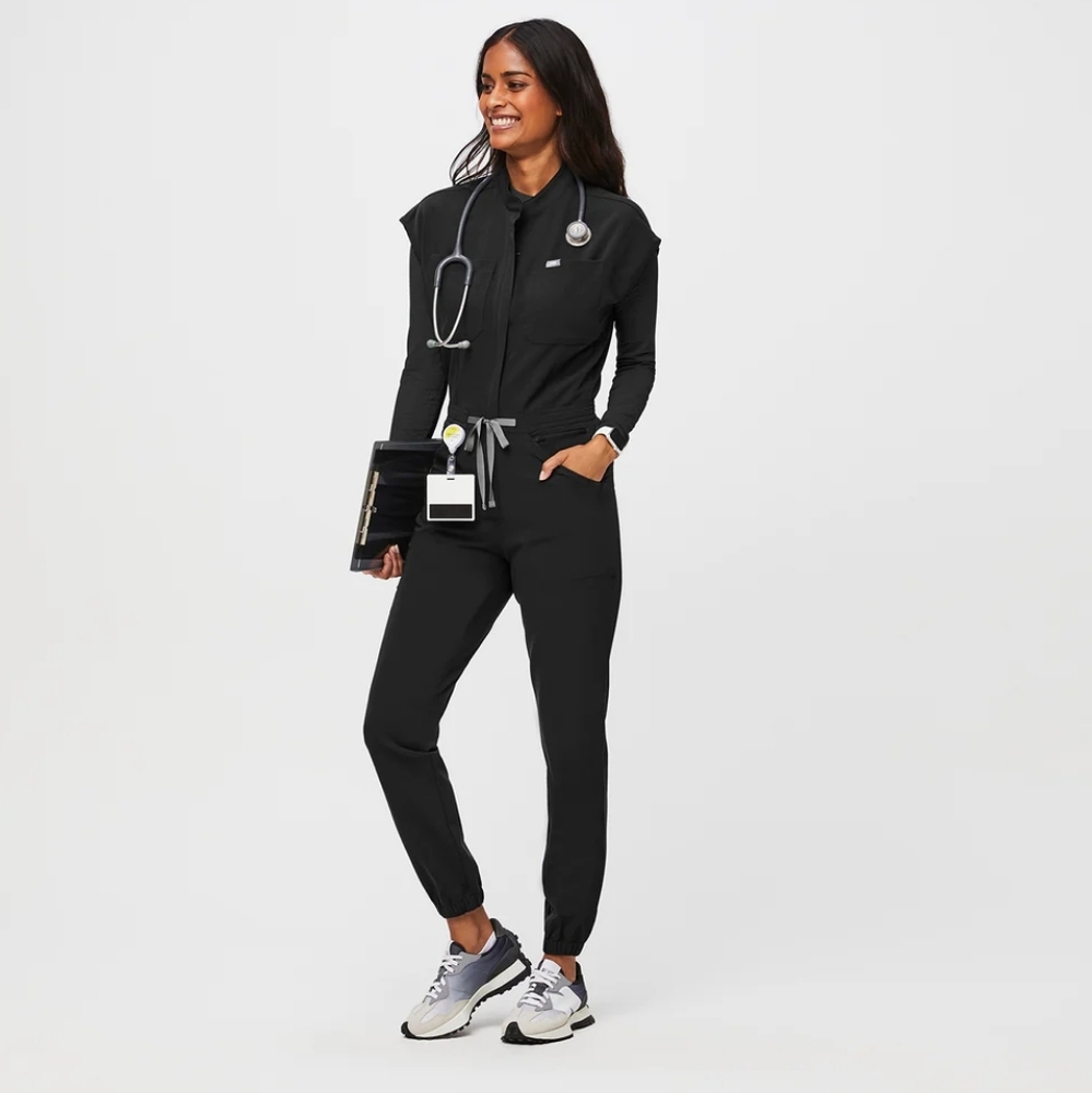 Figs Rafaela Cargo Scrub Jumpsuit